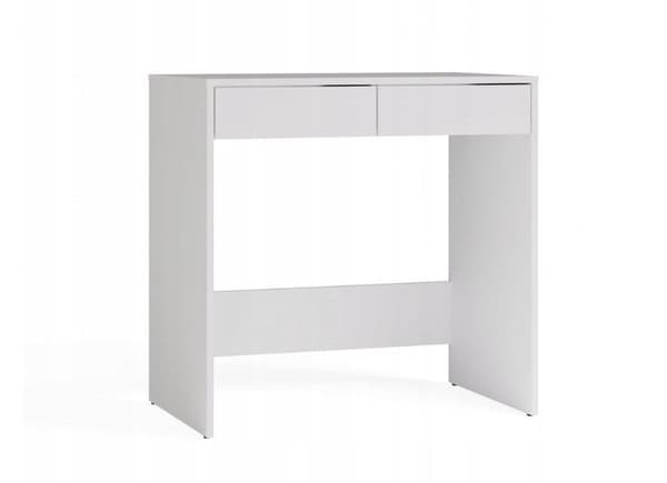 Topeshop MARINA 2S Desk White with 2 Drawers