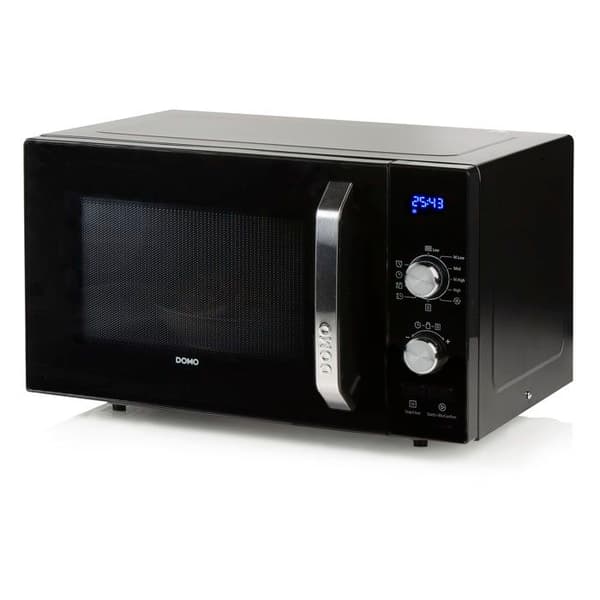 DOMO DO2924 Microwave 23 L - 800W - Single Function - 5 Power Levels - Black
