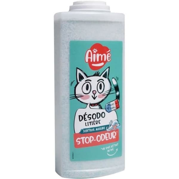 AIME Cat Hygiene Litter Box Deodorizer - Marine - 700 ml - 100% Natural