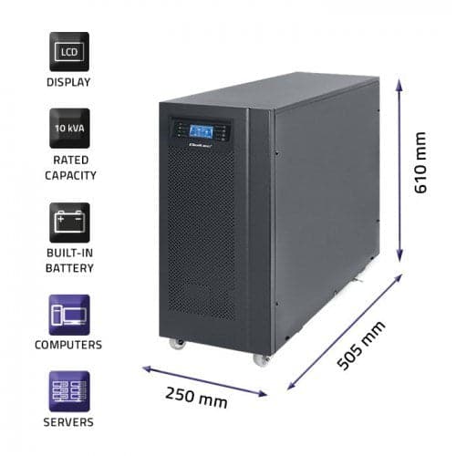 Qoltec UPS 8 kW 10000 VA