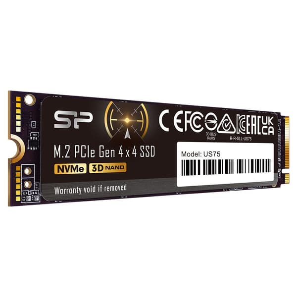 Silicon Power US75 M.2 SSD 4TB PCI Express 4.0 NVMe