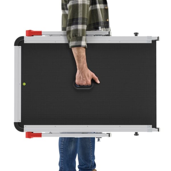 Hailo 9940-301 TP2 Pro Step Platform Silver/Black - Max Load 150 kg