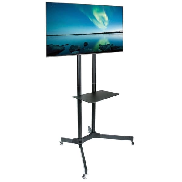 Techly Floor Trolley with Shelf Support for LCD/ LED/ Plasma 30-65 ICA-TR6