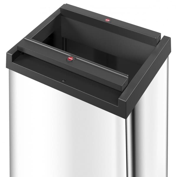 Hailo 0860-231 Big-Box Swing XL Waste Bin 52 L White