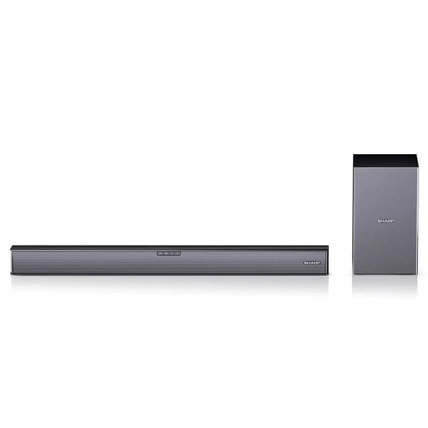 Sharp HT-SBW182 2.1 Slim Soundbar 74 cm + Wireless Subwoofer Black