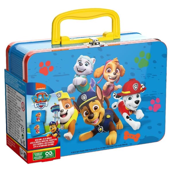 Paw Patrol Memo Game in Suitcase
