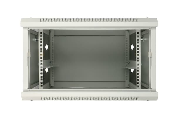 Extralink 6U 600x600 Rack Cabinet Wall-Mounted Solid Sheet Metal Door Grey