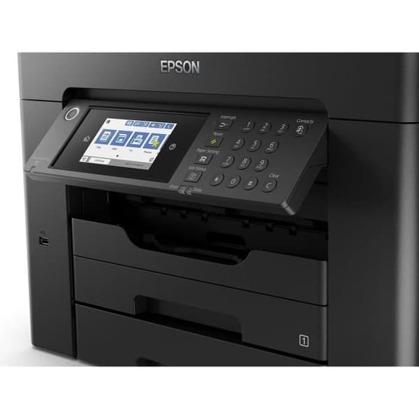 EPSON WF-7840DTWF Inkjet Printer - Automatic Duplex Printing - Legal Size - Wireless