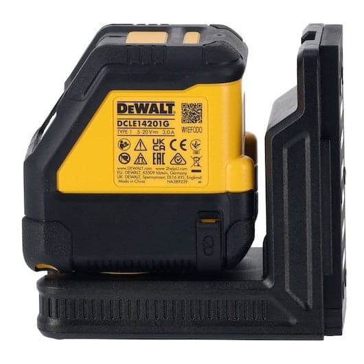 DEWALT 10.8V Cross Line Laser DCLE14201RB USB-C - Red Beam