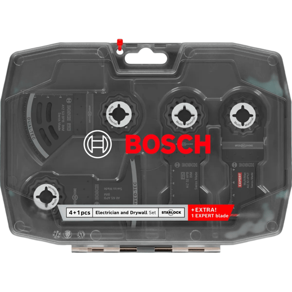 Bosch Professional Electrician and Drywaller Set - 5 pcs - Oscillating Blades for Multi-Tools