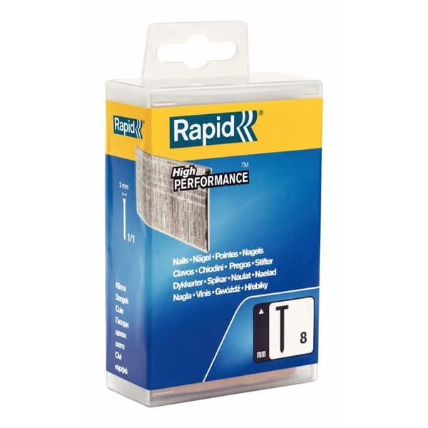 RAPID Staple No. 8 - 30 mm - Grey - For Woodworking - 4200 Count