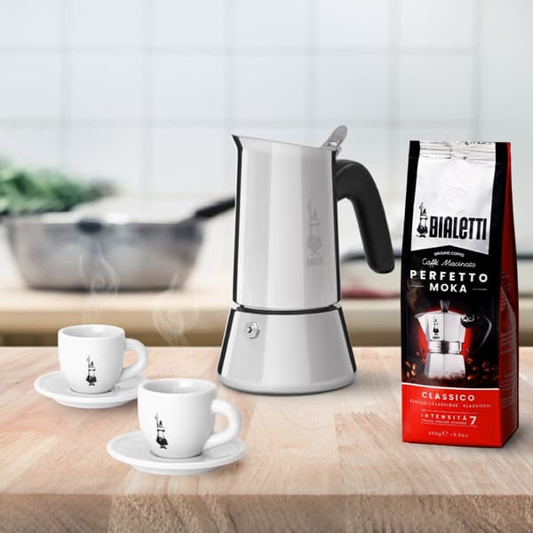 Bialetti Moka Pot 0.2 L Silver