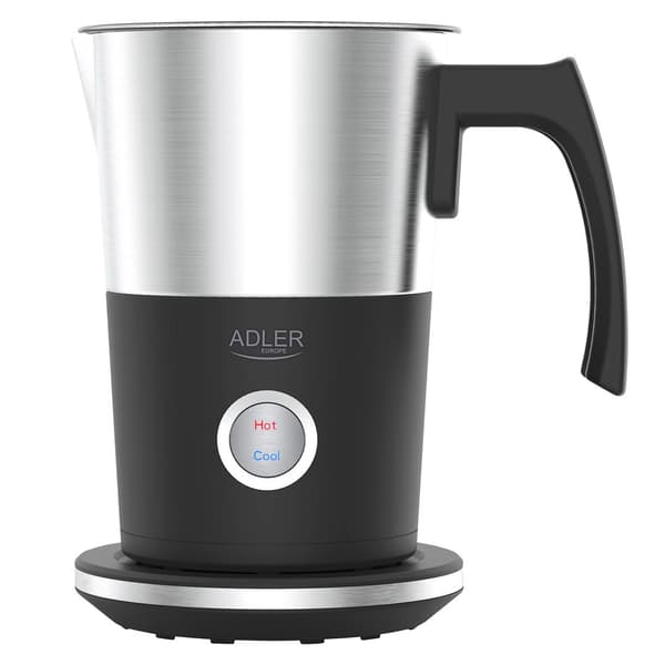 Adler Milk Frother/Warmer AD 4497 Automatic Black