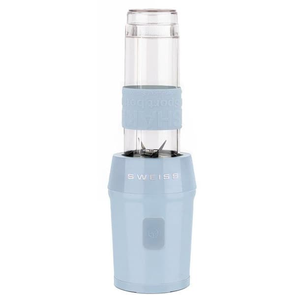 SWEISS Mini Blender - 300 W - 570 ml - 2 Bottles - MOOV6 - Blue