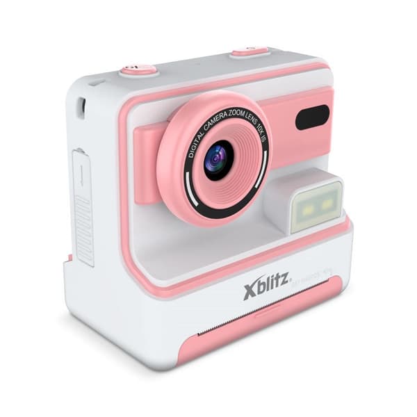 Xblitz Flash Pink Instant Camera with Thermal Printer for Children