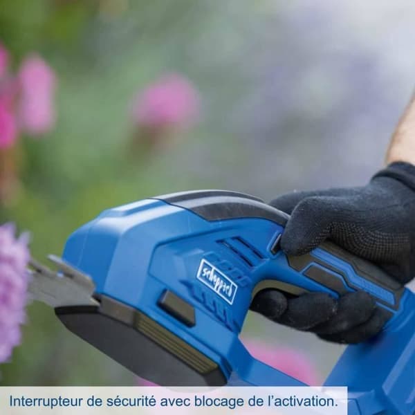 Scheppach Cordless Grass Trimmer/Hedge Trimmer - 20V IXES - 2 in 1 - Set S C-HTGS200-X