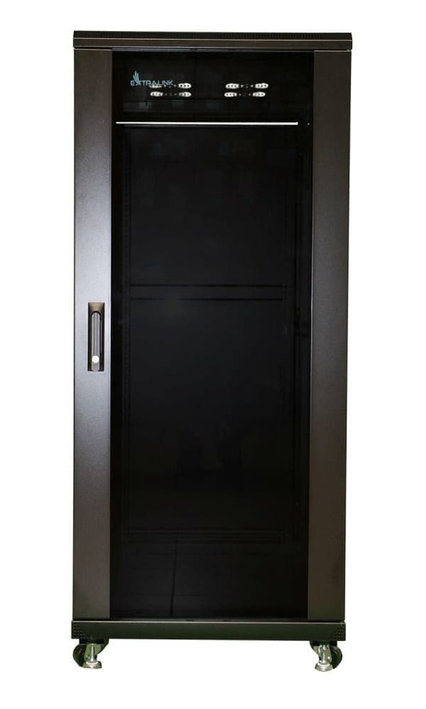 Extralink EX.11366 Rack Cabinet 27U Freestanding Black
