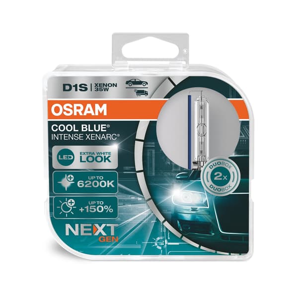 2 pcs set of bulbs D1S 85V 35W Cool Blue NextGen 6