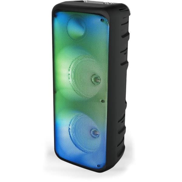 INOVALLEY Light-Up Karaoke Speaker - KA25-FIRE - Bluetooth V5.0 - 850W - Black