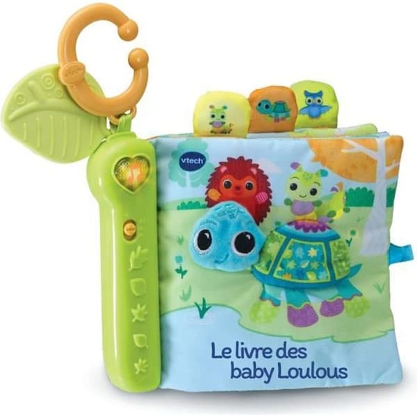 VTECH BABY - Soft and Cuddly Interactive Book for Kids