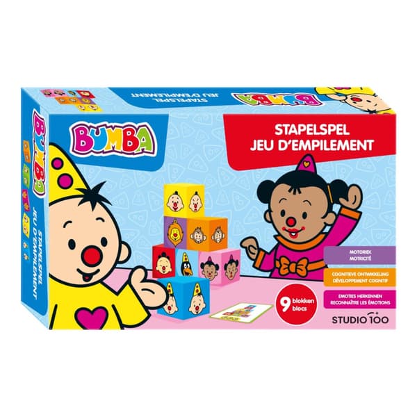 Bumba Stacking Game Emotions
