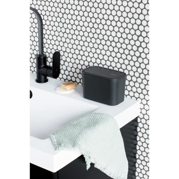 Brabantia MindSet Bathroom Waste Bin Dark Grey