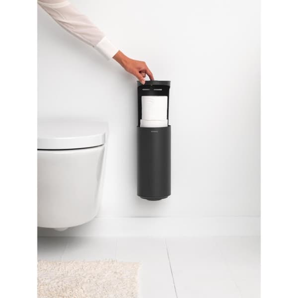 Brabantia MindSet Spare Toilet Roll Holder Anthracite