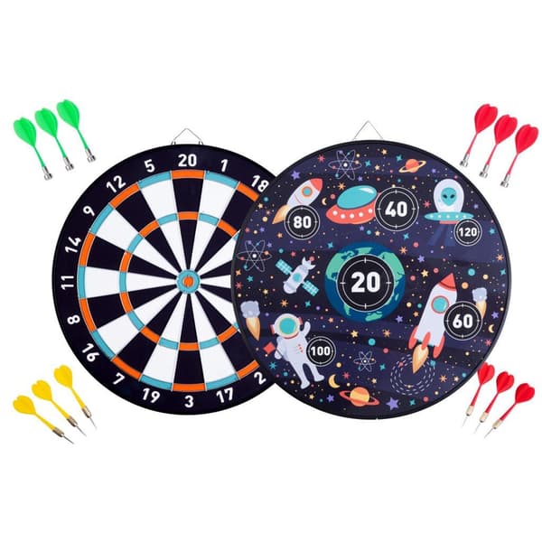 Longfield Magnetic Dartboard Kids 2-sided
