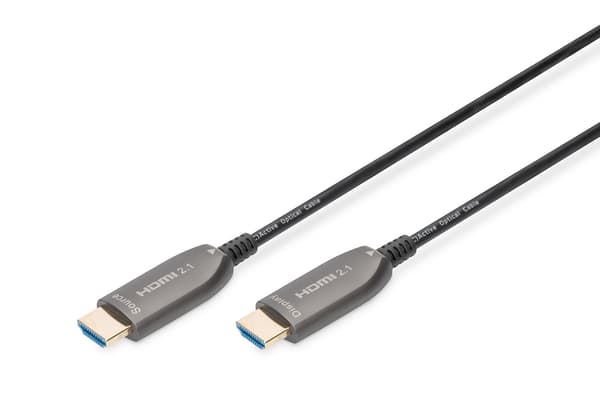 DIGITUS HDMI Cable - 20 m - Active Optical Cable - 8K Support