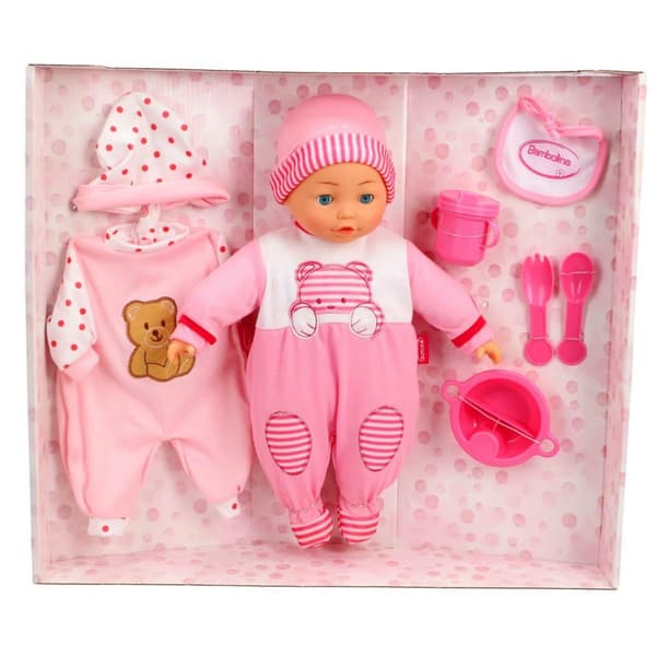 Bambolina Interactive Doll 40 cm with Sound - Suitable for Children 2+