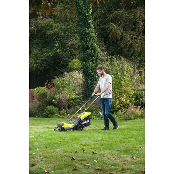 Ryobi OLM1833B Push Lawn Mower Battery Black Green