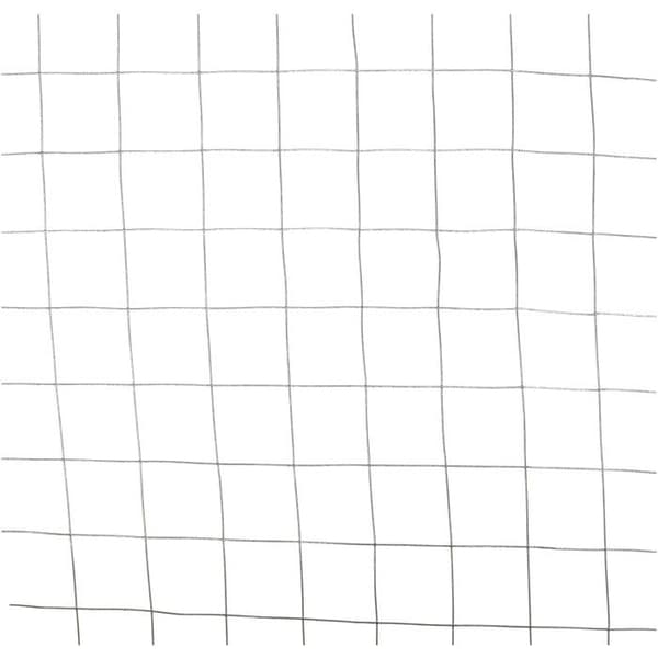 Square Wire Mesh - NATURAL - 1 x 3 m - 12.7 mm Thick - Grey