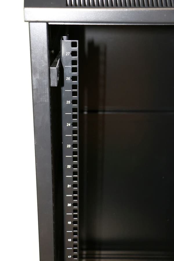 Extralink Rackmount Cabinet 27U 600x1000 Black Standing