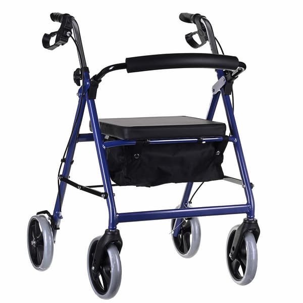 Mobilex Impala Four-Wheel Rehabilitation Stand - Lightweight and Foldable
