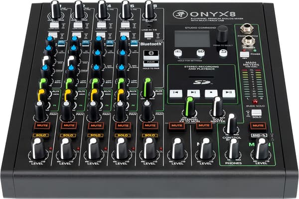 Mackie Onyx 8 Analog Mixer with USB