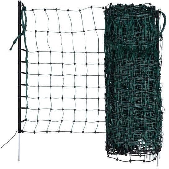KERBL Rabbit Protection Net 25 m 65 cm Double Spike Green