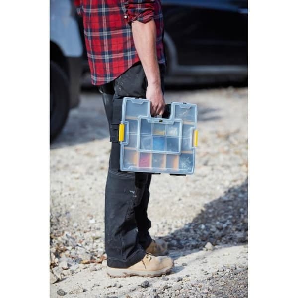 STANLEY Sortmaster Organizer - 1-94-745 - with Removable Dividers - 17 Compartments