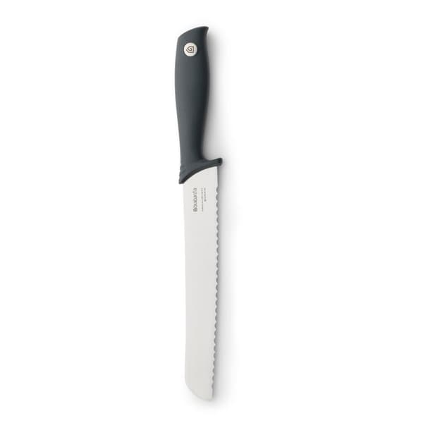 Brabantia Tasty+ Bread Knife 33 cm Dark Grey