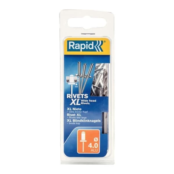 RAPID - Rivets XL Ø4 x 18 mm - 40 pcs