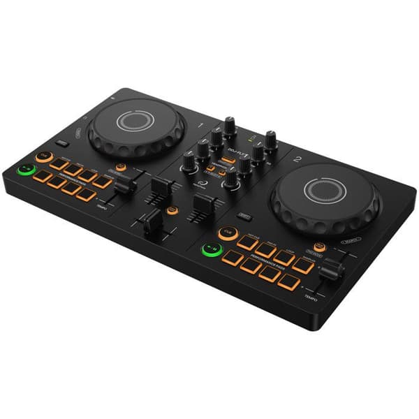 Pioneer DJ Mixer - DDJ-FLX2 - USB-C - Lightweight - Live Performance