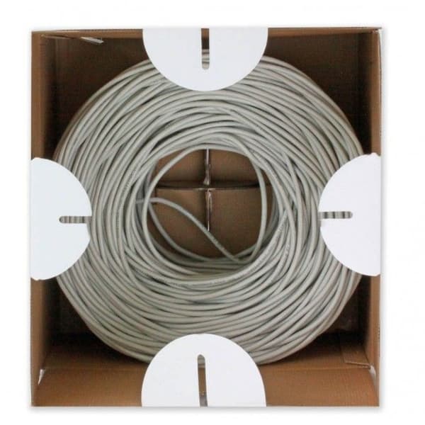 Techly F/UTP Hank Cable Cat.5E CCA 305 m Solid Outdoor Black ITP8-RIS-0305LO