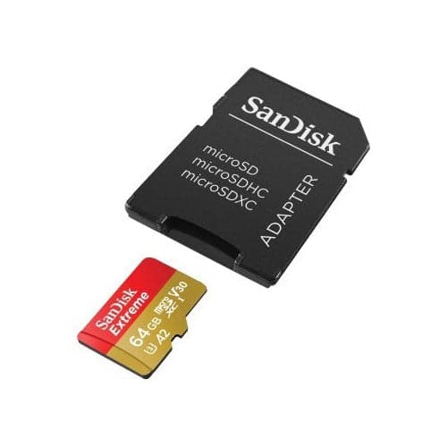 Sandisk MicroSDXC Extreme 64GB 170/80 Mb/s - A2 - V30 - SD