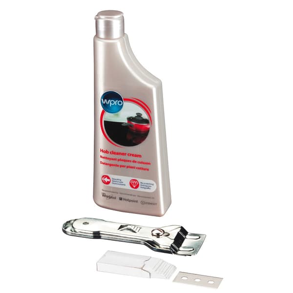 WPRO Ker. hob cleaning set