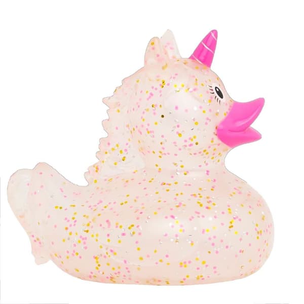 Lilalu Glitter Unicorn Badeend