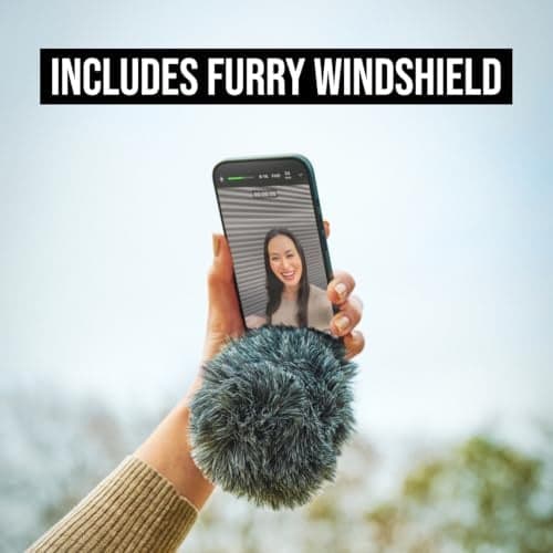 Rode VMMCPLUS VideoMic Me-C+ Directional Microphone for USB-C Mobile Devices - Black