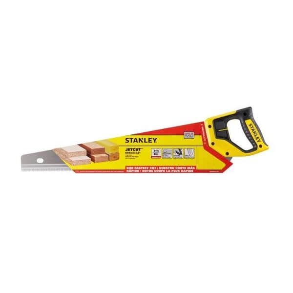 STANLEY Handsaw - 550 mm - Jetcut - rip cut - 2-15-289