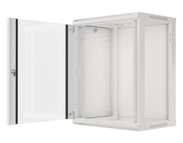 Lanberg Rack Cabinet 15U Wall Mounted Grey WF01-6415-10S
