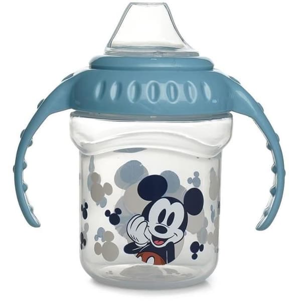 THERMOBABY Sippy Cup - 250 ml - Silicone Spout - Leak-Proof - Mickey Mouse
