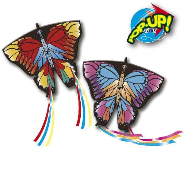 Rhombus Pop-Up 3D Butterfly Kite