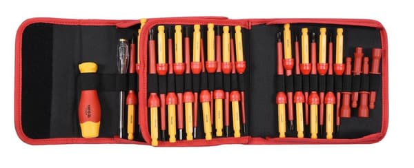 YATO Insulated Screwdriver Set + Tips 50 Items YT-28293